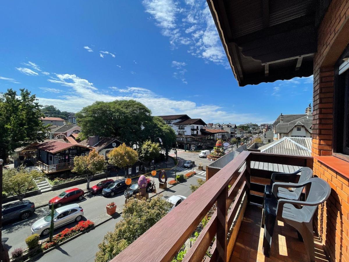 Ferienwohnung Apartamento Oppitz - No Coracao De Gramado Junto Da Rua Coberta Exterior foto