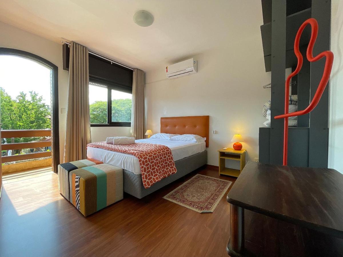 Ferienwohnung Apartamento Oppitz - No Coracao De Gramado Junto Da Rua Coberta Exterior foto