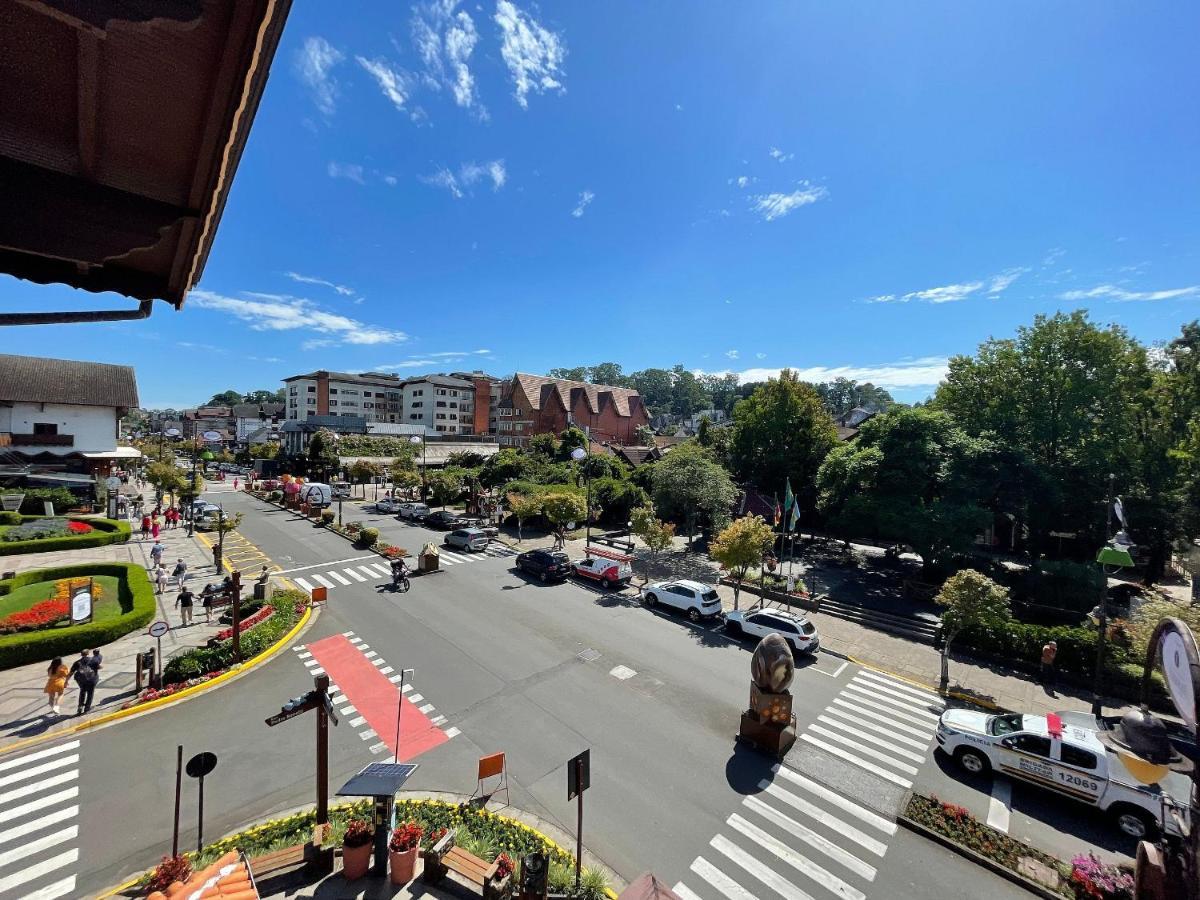 Ferienwohnung Apartamento Oppitz - No Coracao De Gramado Junto Da Rua Coberta Exterior foto