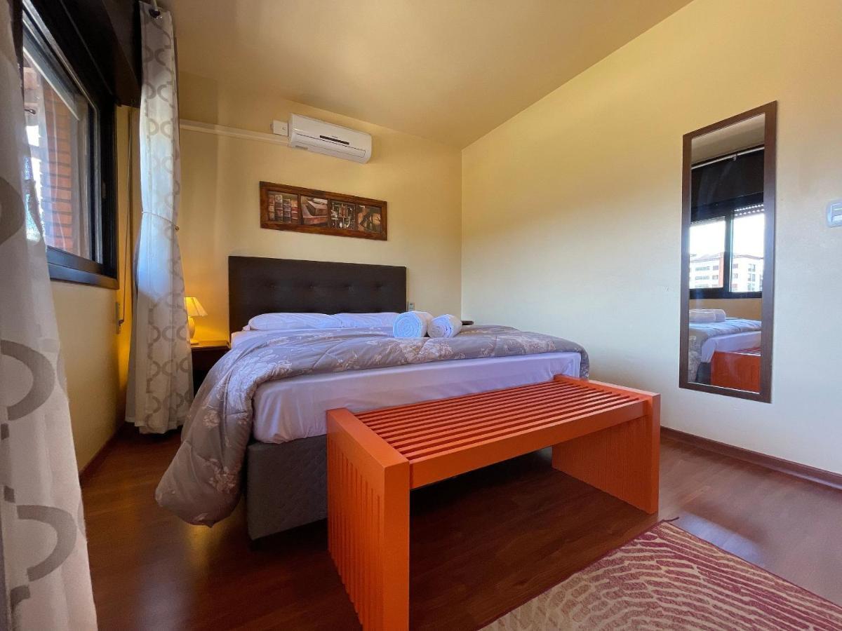 Ferienwohnung Apartamento Oppitz - No Coracao De Gramado Junto Da Rua Coberta Exterior foto